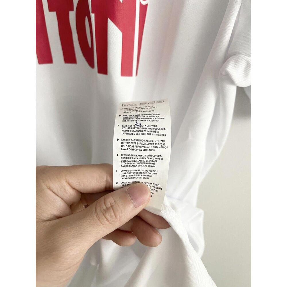 Maradona Napoli 87/88 Away White Retro Jersey “Maradona 10” (Large) - Picture 8 of 8